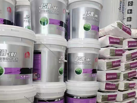 水泥防水涂料倉庫